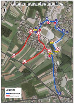 ZAPORA CEST V ČASU SPOMLADANSKEGA SEJMA